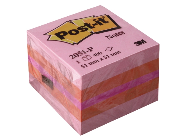 3m post-it minikubus 2051p 51x51mm