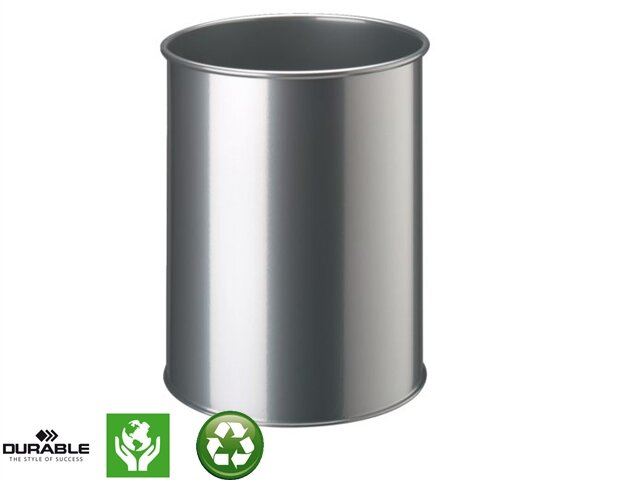 Papierbak zilver metalic      15ltr
