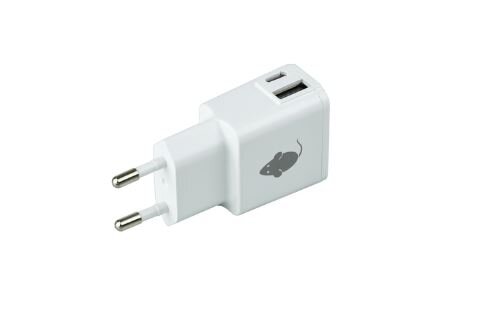 Oplader Green Mouse USB-C 1x en USB-A 1x 2.4A