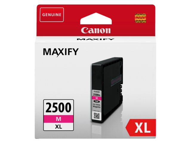 Inktcartridge canon pgi 2500M  rood