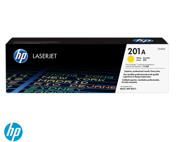 Hp tonercartridge cf400a 201a geel