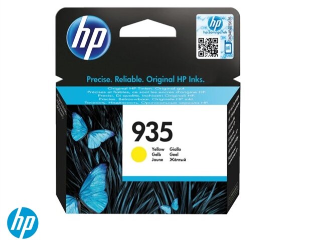Hp inktcartridge c2p20ae 935   geel