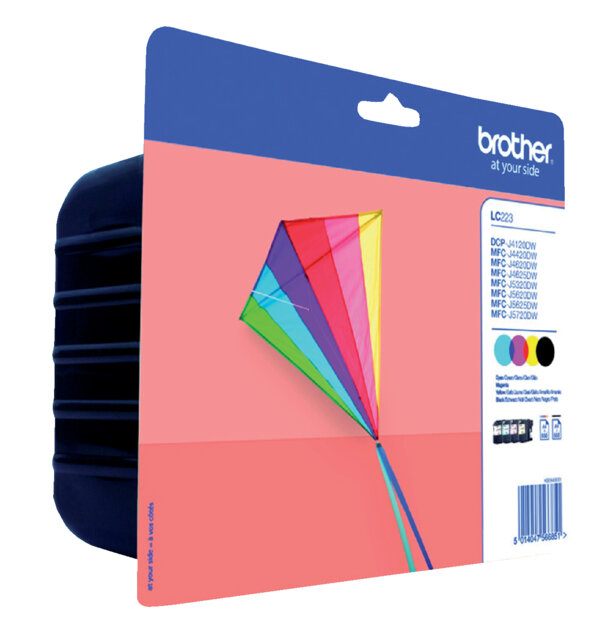 Brother inktcartridges lc-223valbp