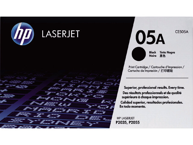 HP tonercartridge ce505a