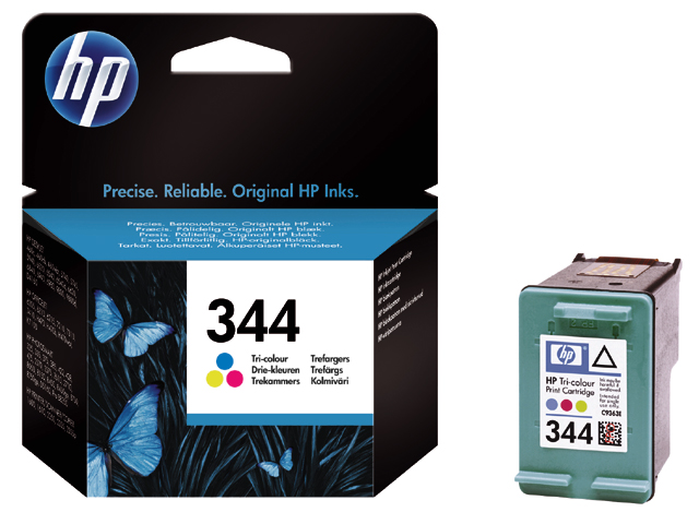 Hp cartr.tri-color C9363EE 344