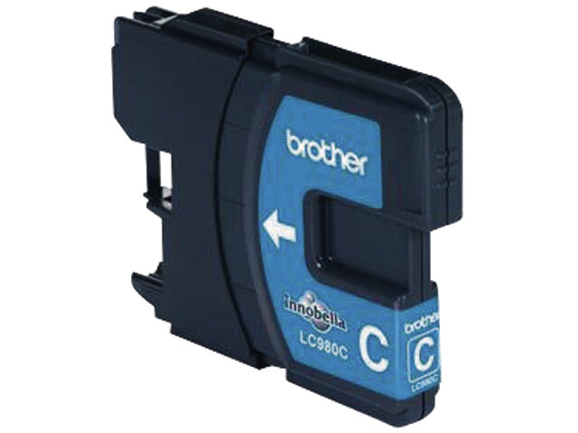 Brother inktcartridge blauw   lc980