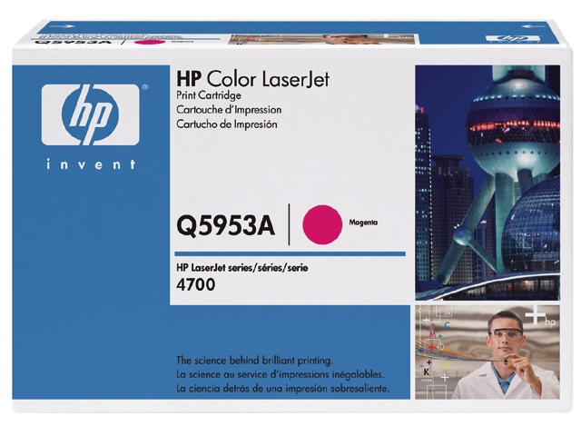Hp tonercartridge q5953a rood