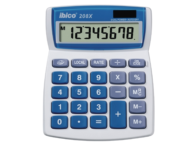 Ibico rekenmachine 208x