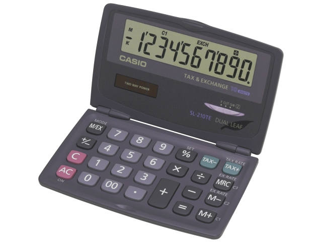 rekenmachine casio sl210te