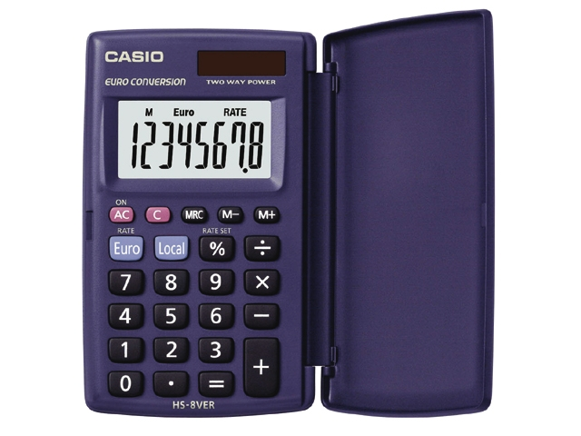 rekenmachine casio hs8ver