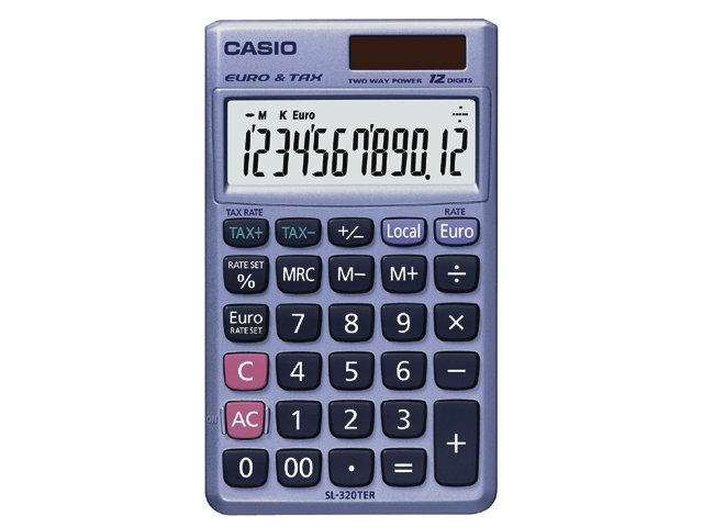 Rekenmachine casio sl320ter