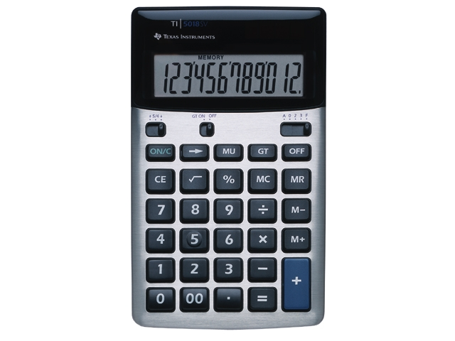 rekenmachine ti5018sv
