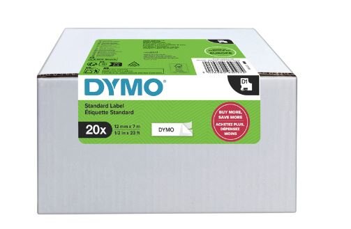 Labeltape Dymo LabelManager D1 polyester 12mm