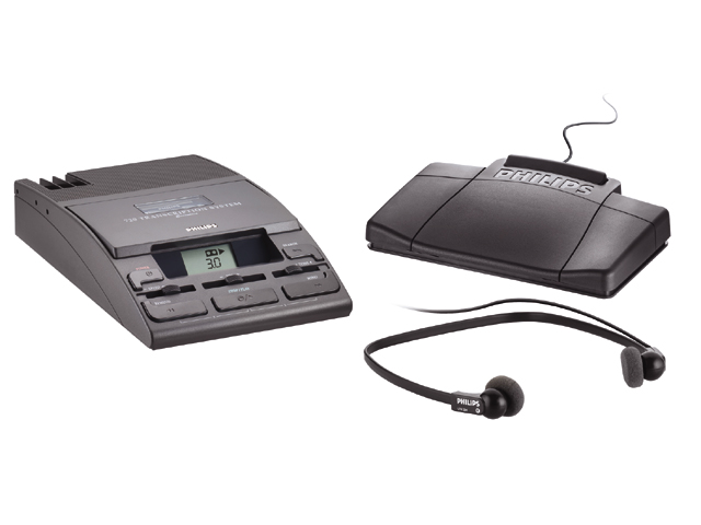 dicteerapparaat philips lfh 0720t uitwerkappa
