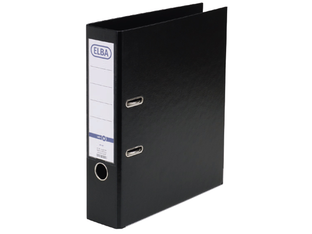 Elba ordner smart pp zwart  a4 80mm