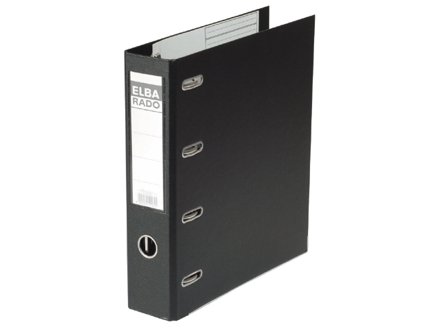 ordner elba rado plast a4 75mm bank 2mech pvc