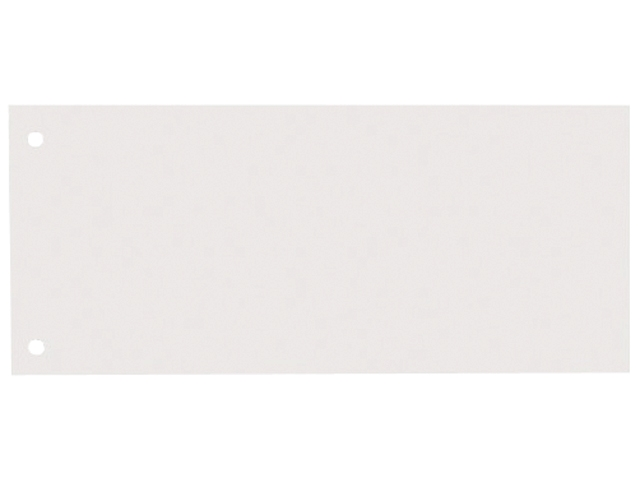 Elba scheidingsstrook 105x240mm wit