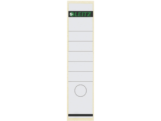 Leitz ordneretiket wit lang br (10)