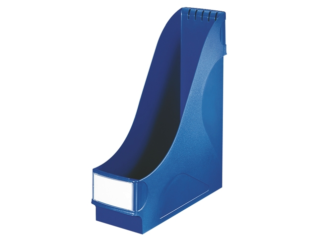 tijdschriftcassette leitz 2425 a4 hoog blauw