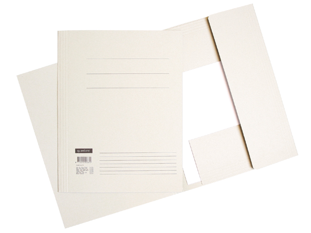 Dossiermap Quantore folio 300gr grijs