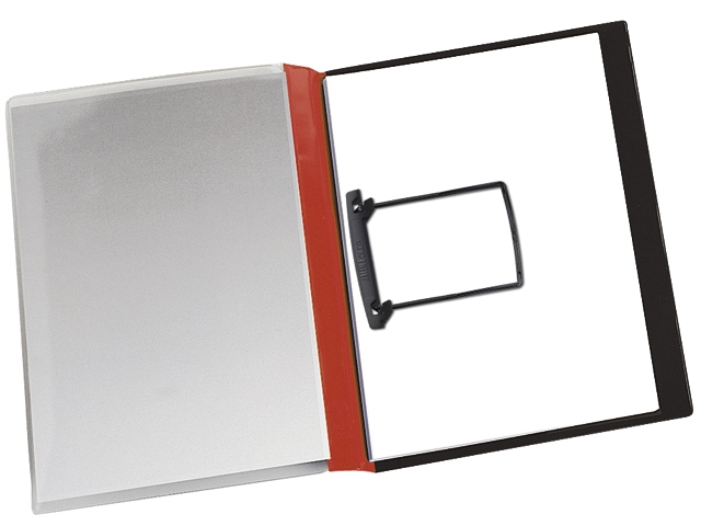 rapportenmap jalemaclip a4 rood
