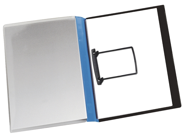 Rapportenmap blauw a4