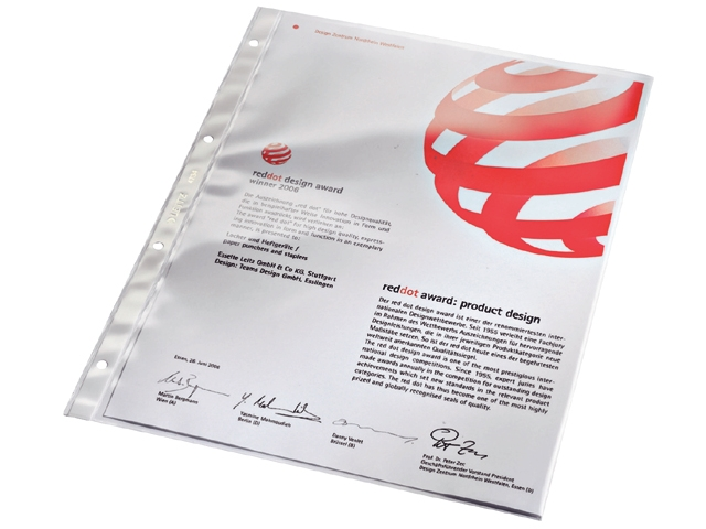 showtas leitz 4734 a4 4r pvc 0.08mm glad