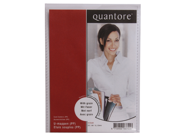Insteekmap U-model Quantore A6 PP 0.12mm (25)