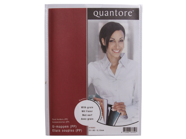 Insteekmap U-model Quantore A5 PP 0.12mm (25)