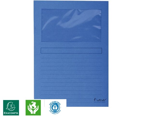 Insteekmap l-model+venster d.blauw