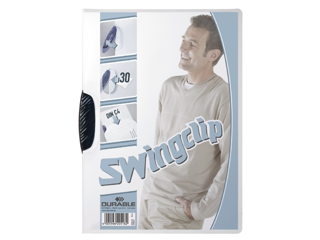 klemmap durable 2260 swingclip zwart