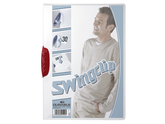 klemmap durable 2260 swingclip rood