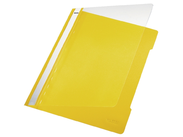Leitz snelhechter 4191 a4 pvc geel