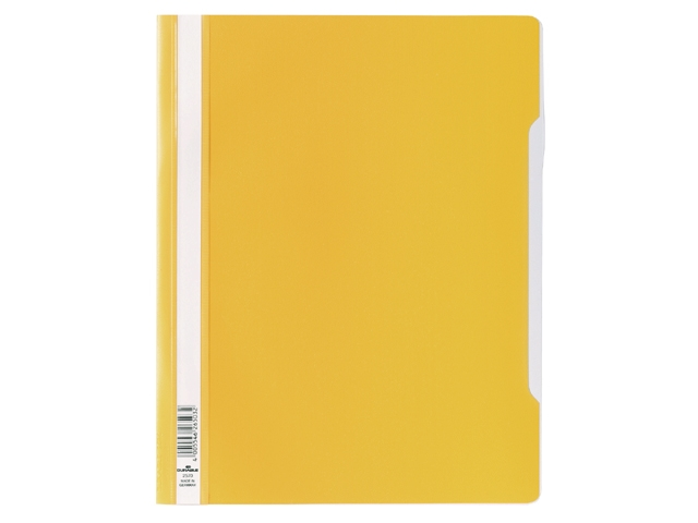 Durable snelhechter a4 pvc     geel