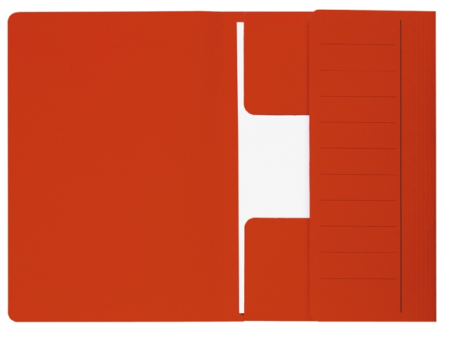 Dossiermap Jalema 3 kleppen rood