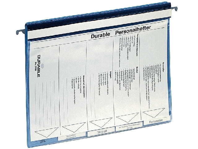 dossiermap durable personeel 2555 blauw