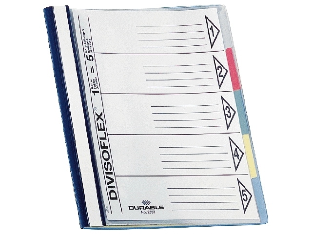 organisatiemap durable 2557 blauw