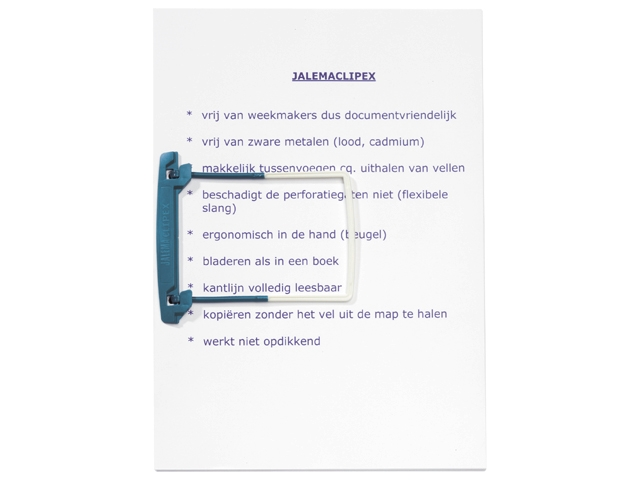 Bundelmechaniek jalemaclip clipex petrol