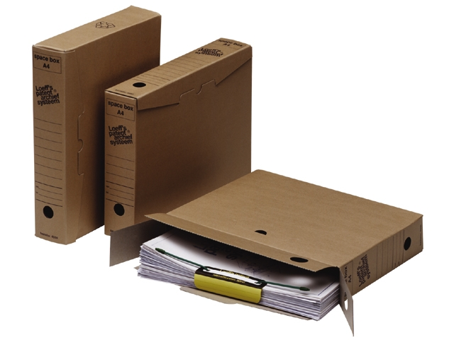 archiefdoos loeff 4550 a4 320x240x60mm