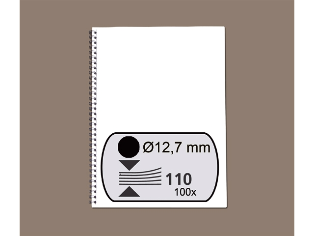 draadrug gbc 12.7mm 34r zwart