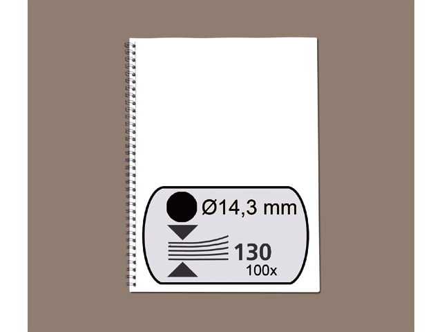 draadrug gbc 14.3mm 34r zwart