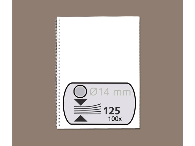 draadrug ibico 14mm us/21r zilver