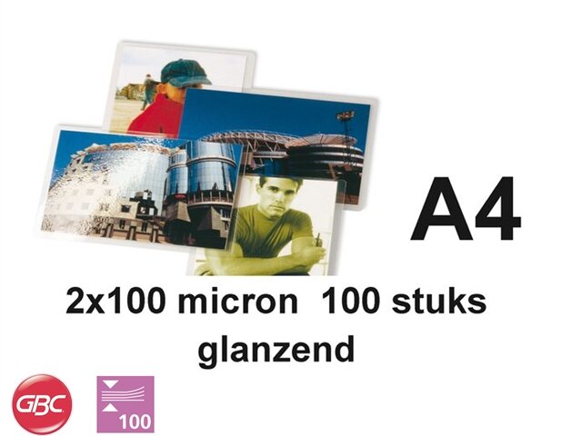 Lamineerhoes ibico a4 100mic  (100)