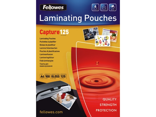Fellowes lamineerhoes a4 125mc(100)