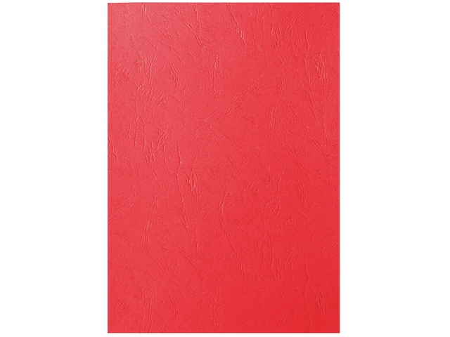 voorbladen gbc a4 antilope lederlook rood