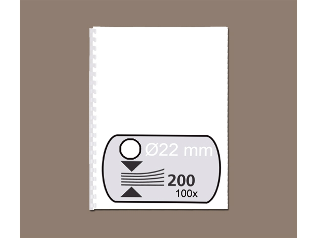 bindrug gbc 22mm 21r wit