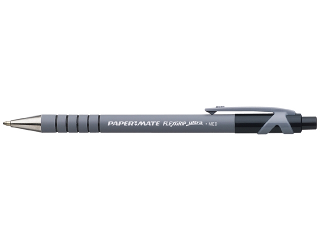 Flexgrip balpen drukknop      zwart