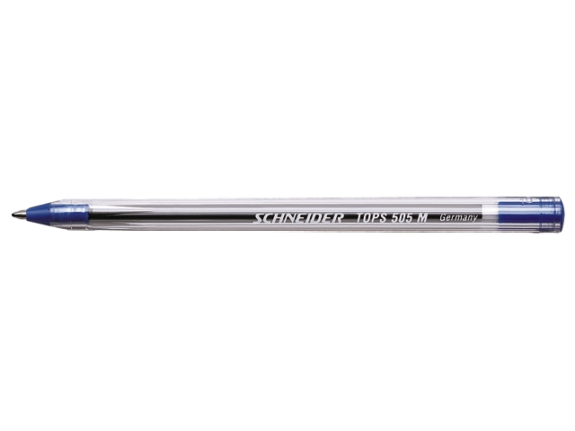 balpen schneider tops medium blauw