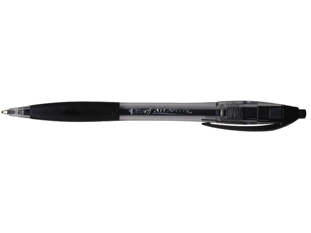 Bic balpen atlantis clic      zwart