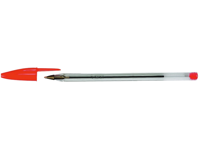 Bic cristal balpen             rood